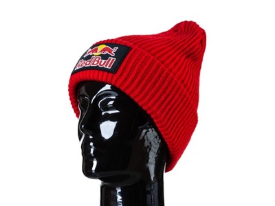 Ciepła czapka Red Bull - czerwona