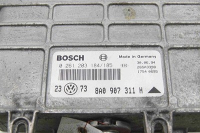 КОМПЬЮТЕР ДВИГАТЕЛЯ VW GOLF 1.8 8A0907311H 0261203184