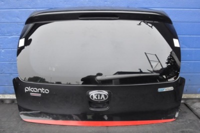 Kia picanto ii кришка багажника багажника задня задня комплектна фото №1