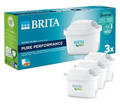Wkład filtrujący BRITA MAXTRA PRO Pure Performance 3 szt.