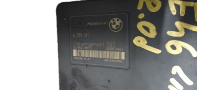 Bmw e46 насос abs блок керування 6759047 фото №1