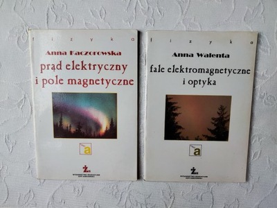 PRĄD ELEKTRYCZNY POLE MAGNETYCZNE + FALE ELEKTROMAGNETYCZNE I OPTYKA/FIZYKA