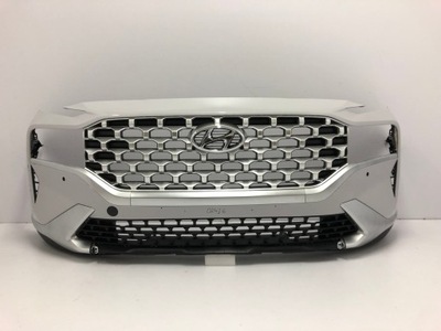 Hyundai santa fe iv lift 2020 бампер передний фото №1