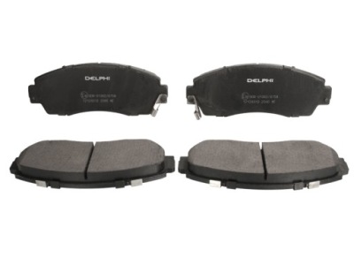 Delphi lp2046 набір гальмівних колодок гальмівних, гальма дискові фото №1