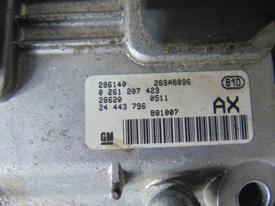 STEROWNIK Opel 24443796 AX