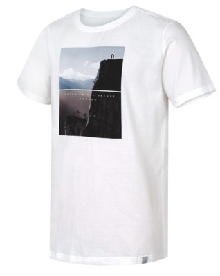 T-Shirt męski HANNAH SCONTE, bright white XL