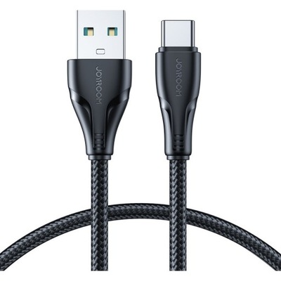 Kabel USB Typ C Joyroom Surpass Series S-UC027A11 3A 1,2m Black