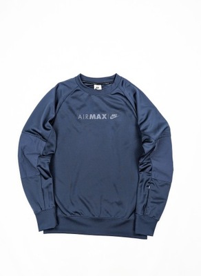 Nike Air Max niebieska bluza M logo
