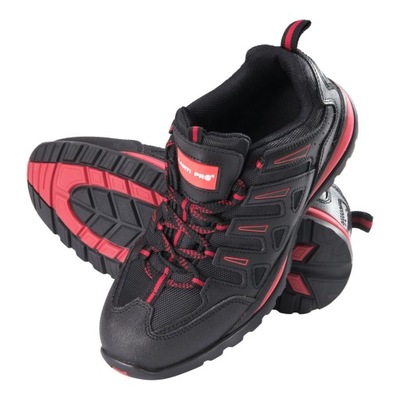 LAHTI PRO BATAI POLBATAI DARBINIAI APSAUGINĖS SKORA/OXFORD BLACK/RED L3040242 