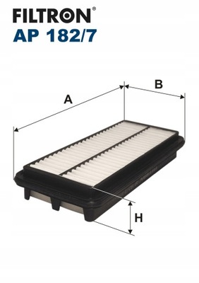 FILTRO AIRE AP182/7/FIL FILTRON FILTROS  