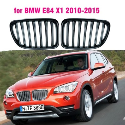 DELANTERO LUSTRE NEGRO SPORT TIPO DEPORTIVO GRILLE REJILLA DE RADIADOR PARA BMW E84 X1 2010 2012  