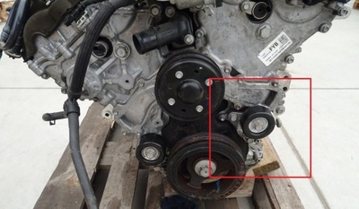 2016 camaro 3.6 ролик kółko ремінь натягувач колесо фото №1