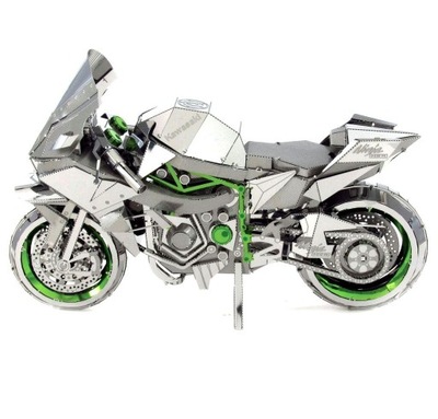 Metal Earth Kawasaki Ninja H2R Model Metalowy 3D