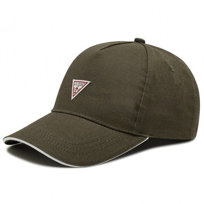 Guess czapka z daszkiem bejsbolówka khaki logo M1BZ57WBN60-G8F6