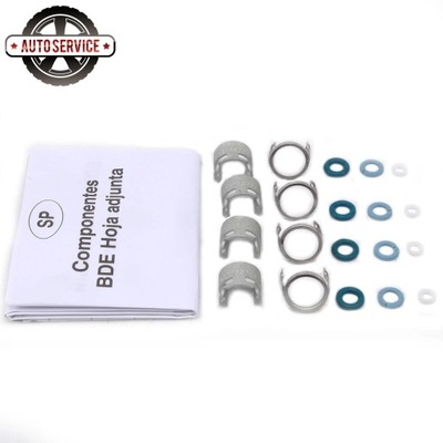 NUEVO FUEL INJECTOR NOZZLE SEAL O-RING REPAIR KIT PARA VW EOS GOLF PLUS~40814  