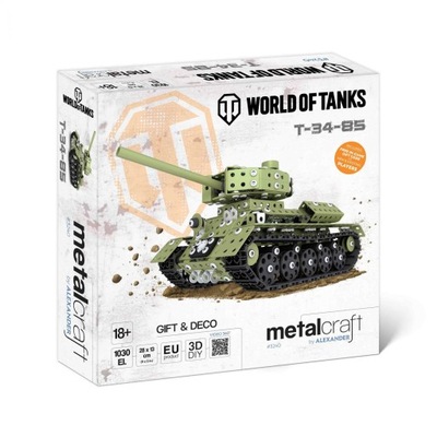 CZOŁG T-34-85 METALCRAFT WORLD OF TANKS