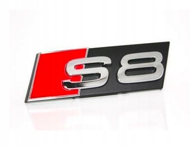 EMBLEMA INSIGNIA REJILLA DE RADIADOR AUDI S8 A8 NOVEDAD HIT  