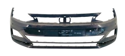 Vw polo vi 6 2017- бампер передний перед 2g0807221 4xpdc фото №1