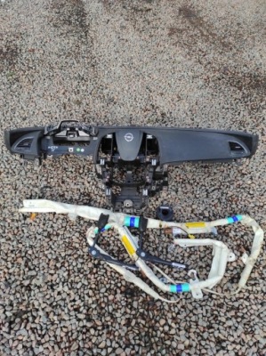 Консоль панель приладів приладова подушка безпеки opel astra j iv шторка безпеки натягувач фото №1