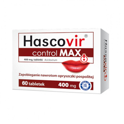 HASCOVIR CONTROL MAX 400MG 60TABLETEK