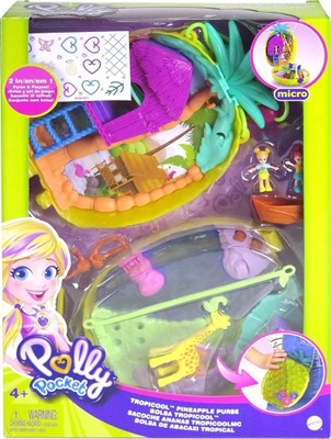 POLLY POCKET Torebka Ananas Laleczki GKJ64