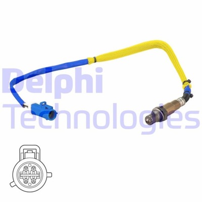 Delphi es21184-12b1 датчик лямбда-зонд фото №1