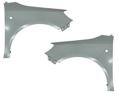 Крыло перед skoda fabia ii 2 roomster 2007-2014 фото №1