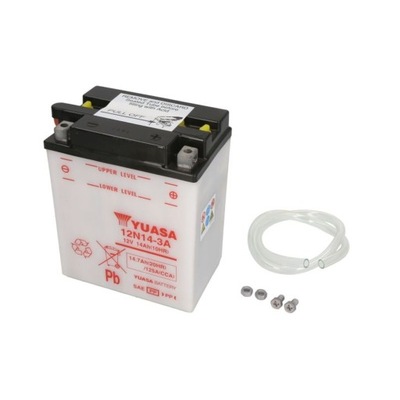 АККУМУЛЯТОР YUASA 12V 14,7AH 125A P+ 12N14-3A