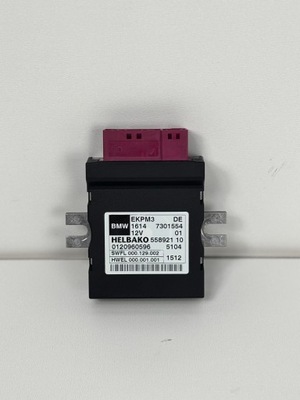 Модуль блок управления насоса топлива 7301554 bmw f30 orginał фото №1