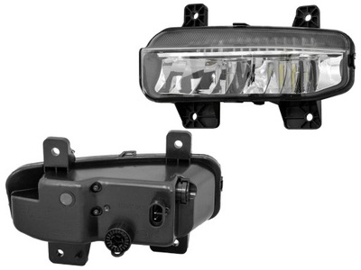 Dodge ram 2019- протитуманна фара ліва 68273291aa фото №1