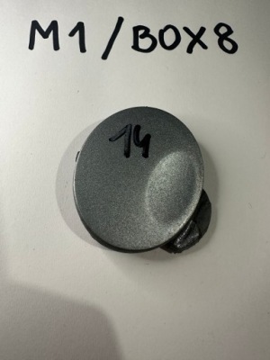 Заглушка фаркоп бампера перед opel meriva b 13267704 фото №1