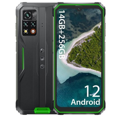Wytrzymały smartfon Blackview BV9200 120Hz 8+256GB zielony