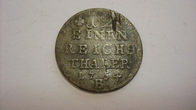 Moneta 1/12 talara 1764 Prusy B