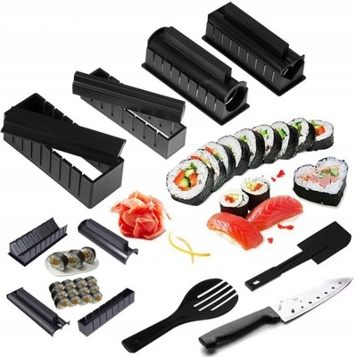 ZESTAW DO ROBIENIA SUSHI - PROFESJONALNY - 11 SZT