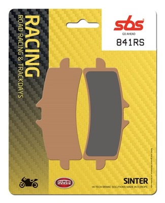 ZAPATAS DE FRENADO SBS 841RS HOREX VR6 CLASSIC 1200  