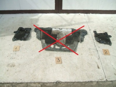 Alfa romeo giulietta плита бічна захист нижня двигуна фото №1