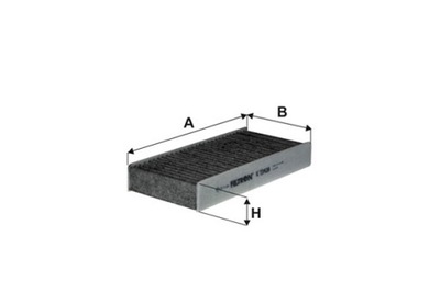 ФИЛЬТРON ФИЛЬТР САЛОНА Z WĘGLEM AKTYWNYM BMW 2 F45 2 GRAN TOURER F46 I3