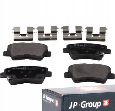 Тормозные колодки тормозные задняя do hyundai veloster 1.6 фото №1