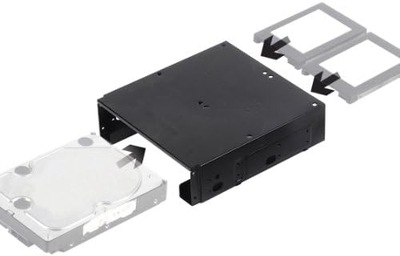 Adapter IDE/SATA 5.25" to 3.5", 2.5" Silverstone ODSV-001 obudowa SDP10