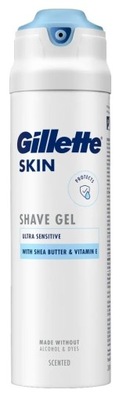 Gillette Skin Ultra Sensitive Żel do golenia 200ml