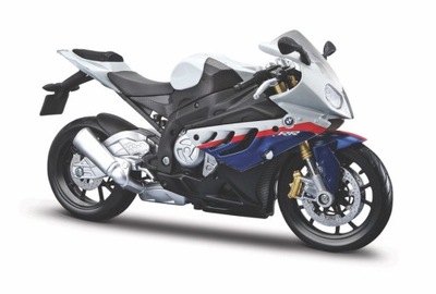 Motocykl MAISTO 31101 BMW S 1000 RR w skali 1:12