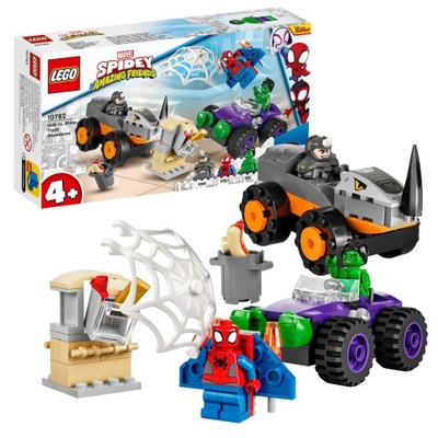 LEGO MARVEL Hulk kontra Rhino - starcie pojazdów 10782