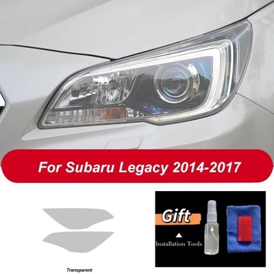 NOT PRZEZROCZYSTY BLACK TPU STICKERS FOR SUBARU LEGACY 2014-2017 ACCESSORIES  