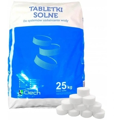 Sól w tabletkach 25kg