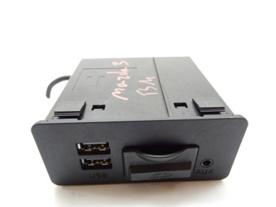 Разъём usb mazda 3 iii bm 13-18r., фото №1