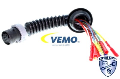 VEMO JUEGO DE CABLES TUBOS ELEKTRYCZNYCH DO DE PUERTA TRASEROS L/P 200MM SIN  