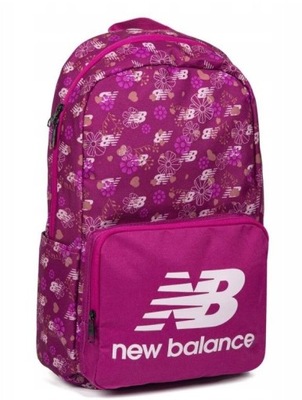 Plecak szkolny New Balance LAB23010COO różowy