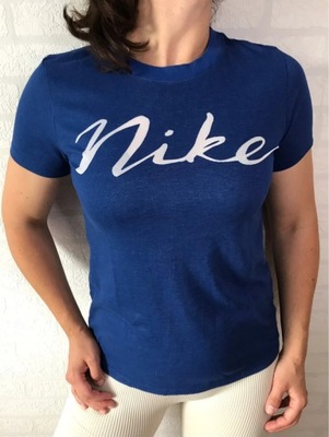 Tshirt koszulka Nike niebieska S