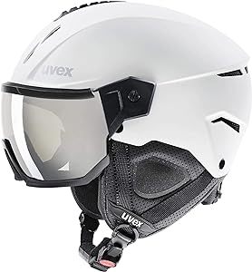 J2145 Uvex Kask narciarski r. 53-56 cm biały