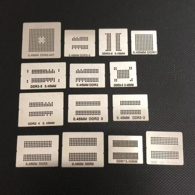 14 szt.DDR1 DDR2 DDR3 DDR4 DDR5 GDDR5X GDDR6 BGA